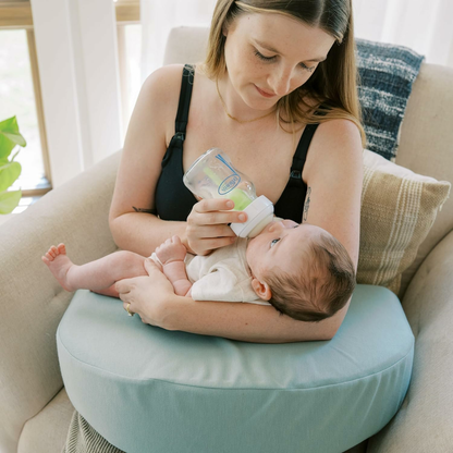 Feeding and Nursing Lap Support Pillow with Cover, U-Shaped Premium Memory Foam