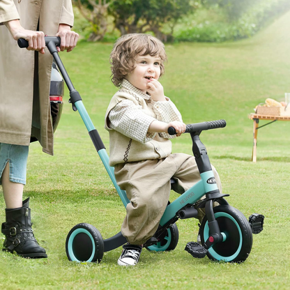 Tricycles for 1-3 Year Olds, Toddler Bike, Birthday Gift and Toy for Boys and Girls, Toddler Tricycle with Parent Push Handle