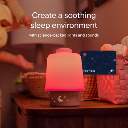 Baby Sound Machine, Night Light (Putty) | Sleep Support | Registry Essential, Routine Builder